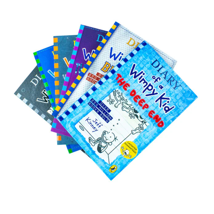 Diary of a Wimpy Kid Series Collection 6 Books Set By Jeff Kinney (Books 12-17)