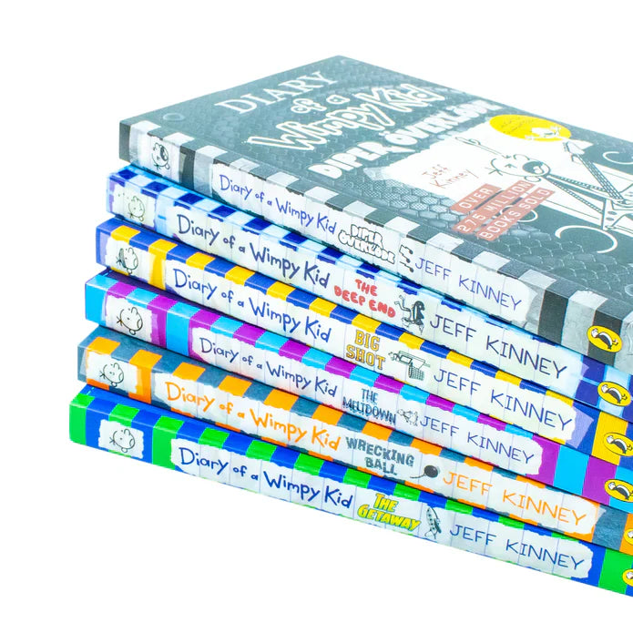 Diary of a Wimpy Kid Series Collection 6 Books Set By Jeff Kinney (Books 12-17)