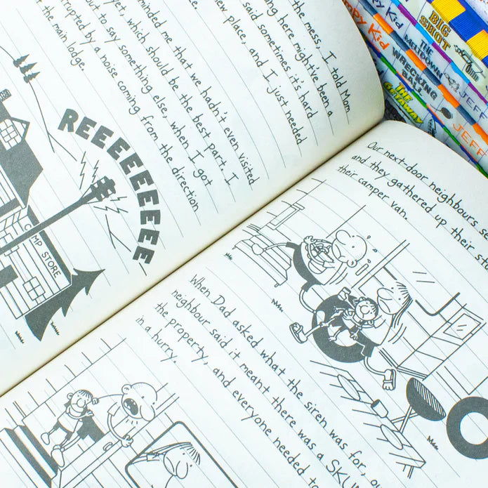 Diary of a Wimpy Kid Series Collection 6 Books Set By Jeff Kinney (Books 12-17)