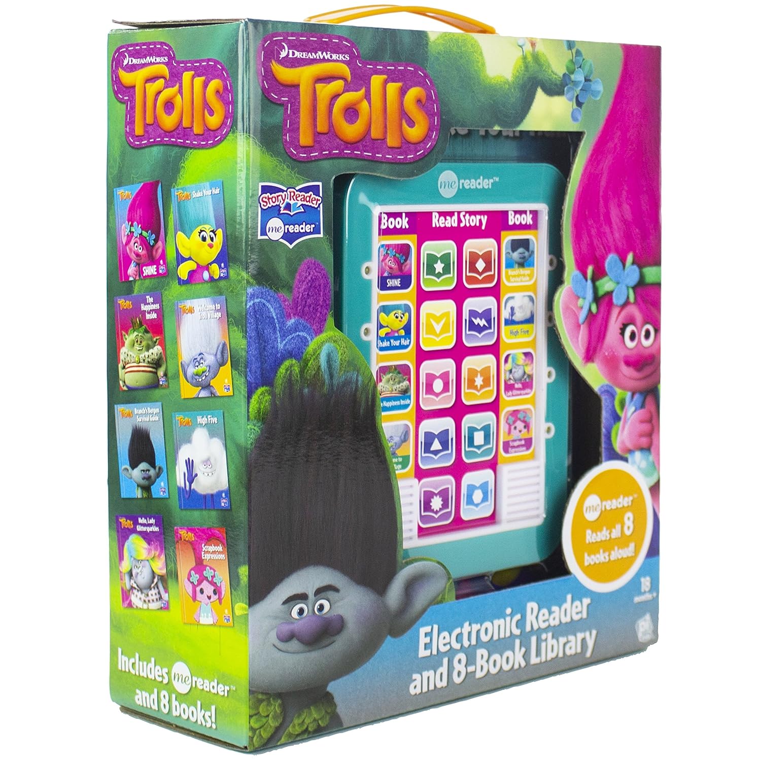 Dreamworks Trolls - Me Reader Electronic Reader 8 Books Library Box Set