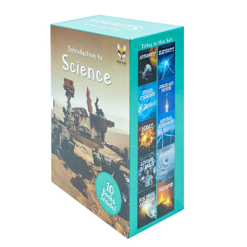 Children Introduction To Science For Beginners (Series 1) 10  Books Collection Set (Astronomy, Electricity, Food Chains)