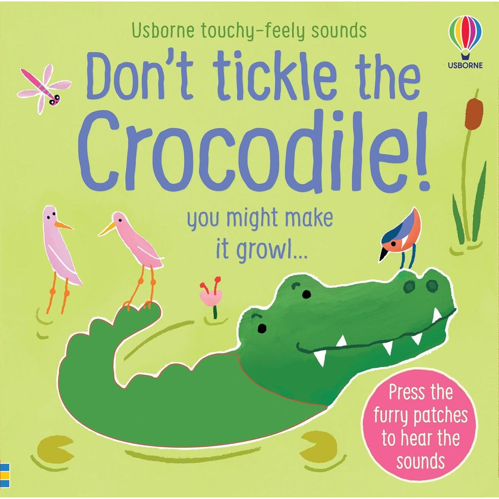 DON'T TICKLE Touchy Feely Sound Books by Sam Taplin 3 Books Collection Set (Gorilla!, Crocodile! & Dinosaur!)