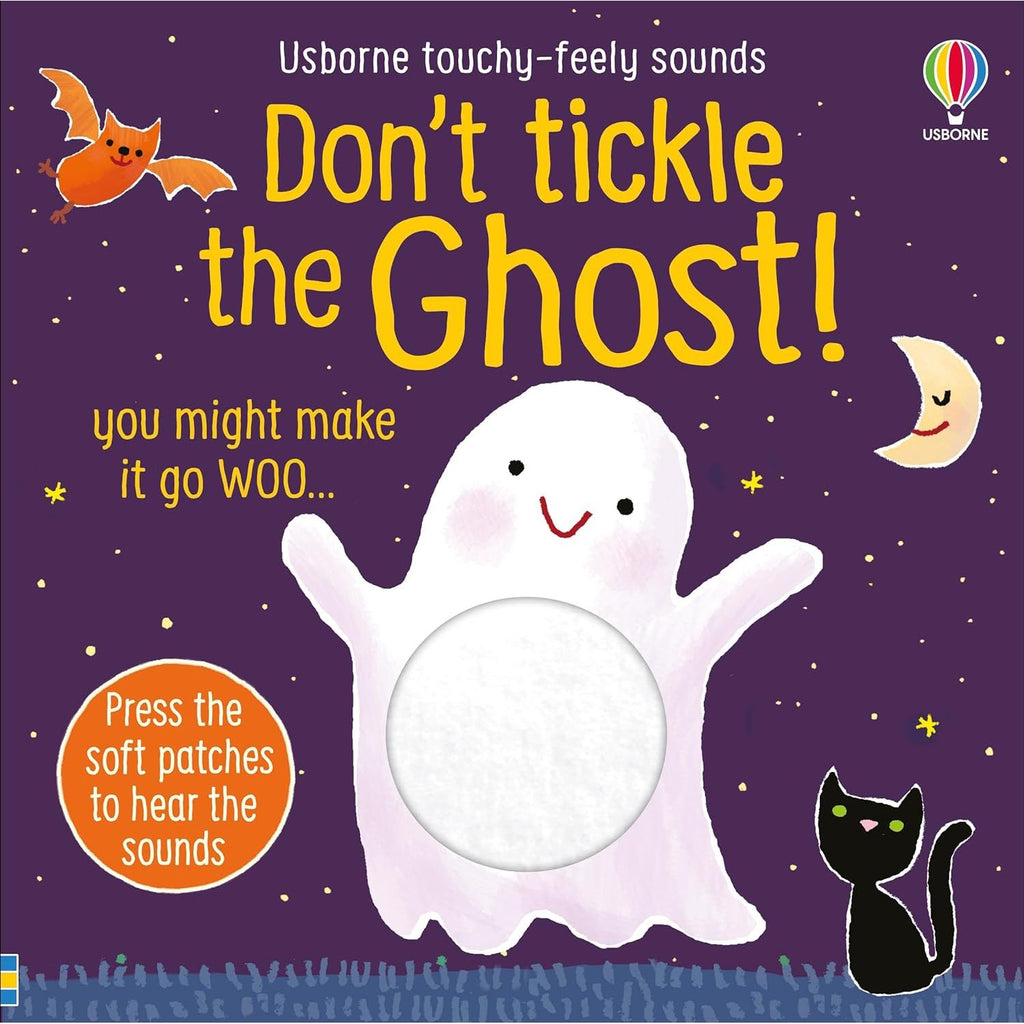 DON'T TICKLE Touchy Feely Sound Books Series 3 Books Collection Set (Ghost, Skeleton & Rhino)