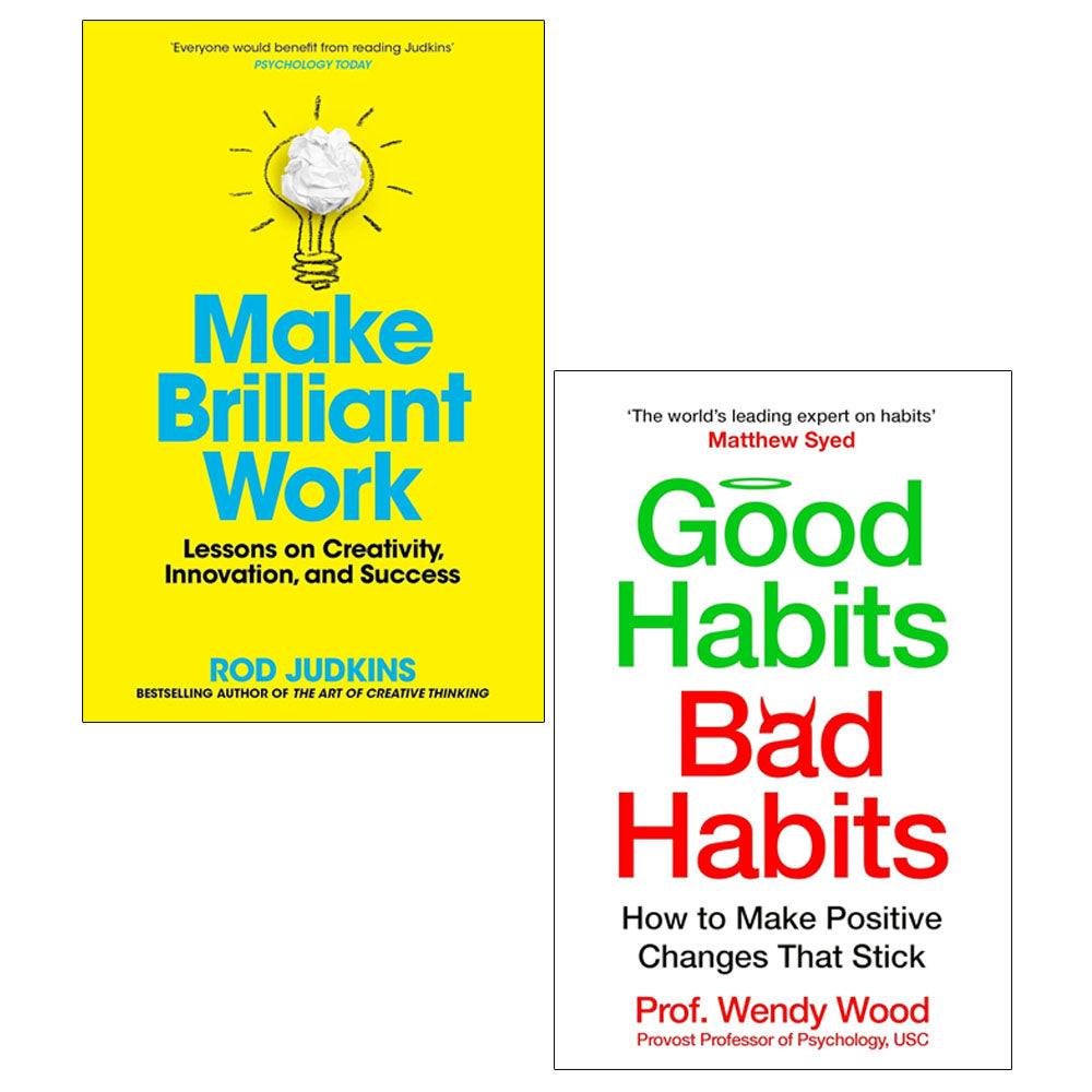 Make Brilliant Work, Good Habits, Bad Habits 2 Books Collection Set