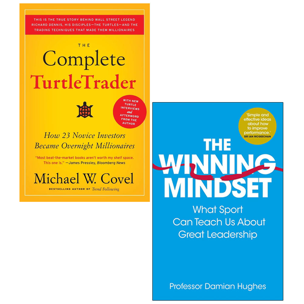 The Complete TurtleTrader, The Winning Mindset 2 Books Collection Set