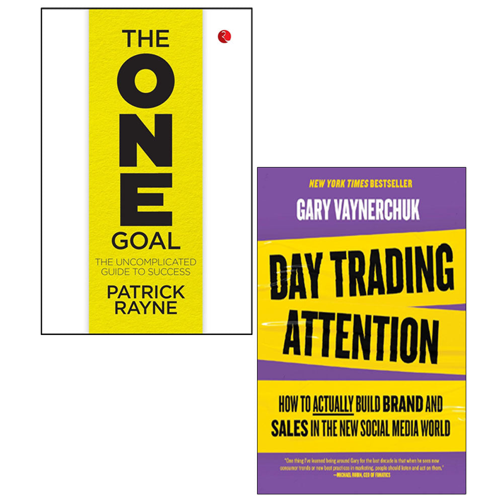 THE ONE GOAL, Day Trading Attention 2 Books Collection Set