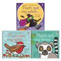 That's not my Series 3 Books Collection Set by Fiona Watt(That's not my robin ,That's not my Witch  &That's not my lemur)