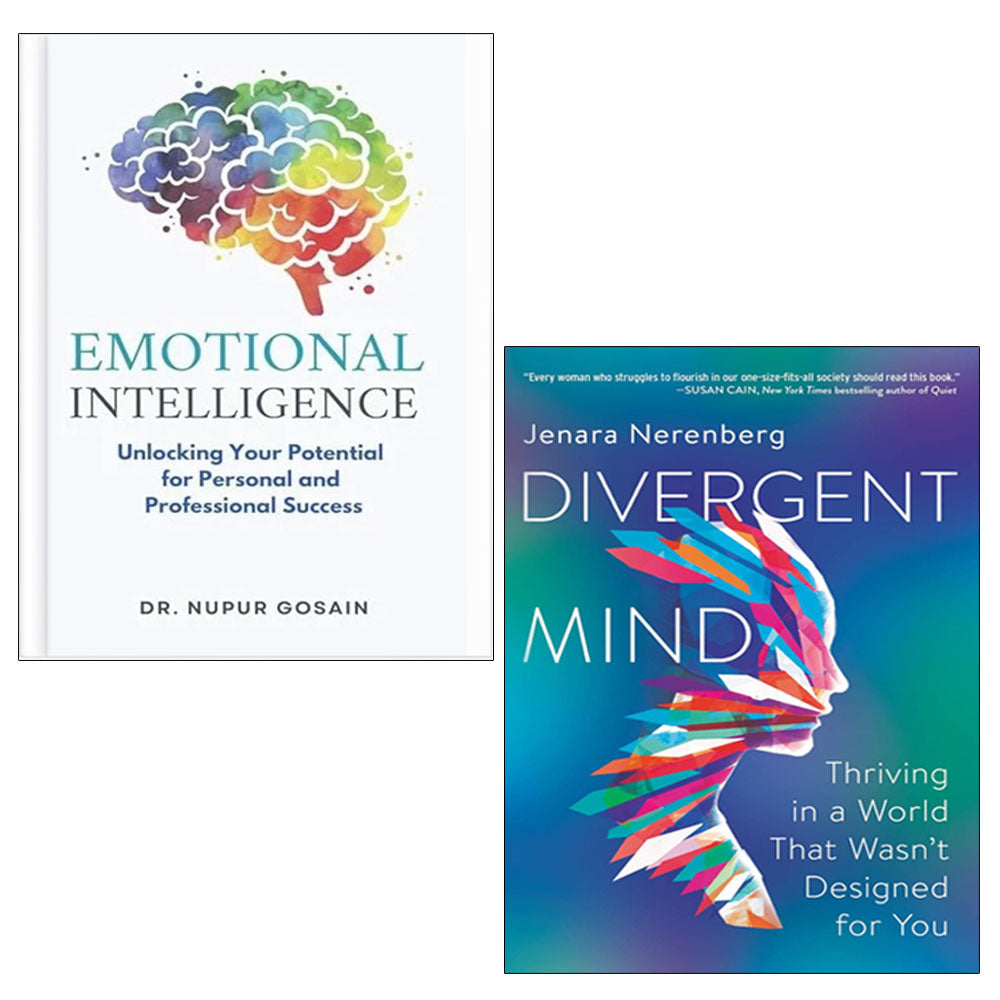 Emotional Intelligence, Divergent Mind 2 Books Collection Set