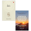 Micro Habits, UnF#ck Morning Miracle Habits 2 Books Collection Set