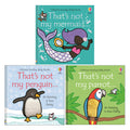That's not my Series 3 Books Collection Set by Fiona Watt(That's Not My Penguin, That's not my parrot  & That's Not My Mermaid)