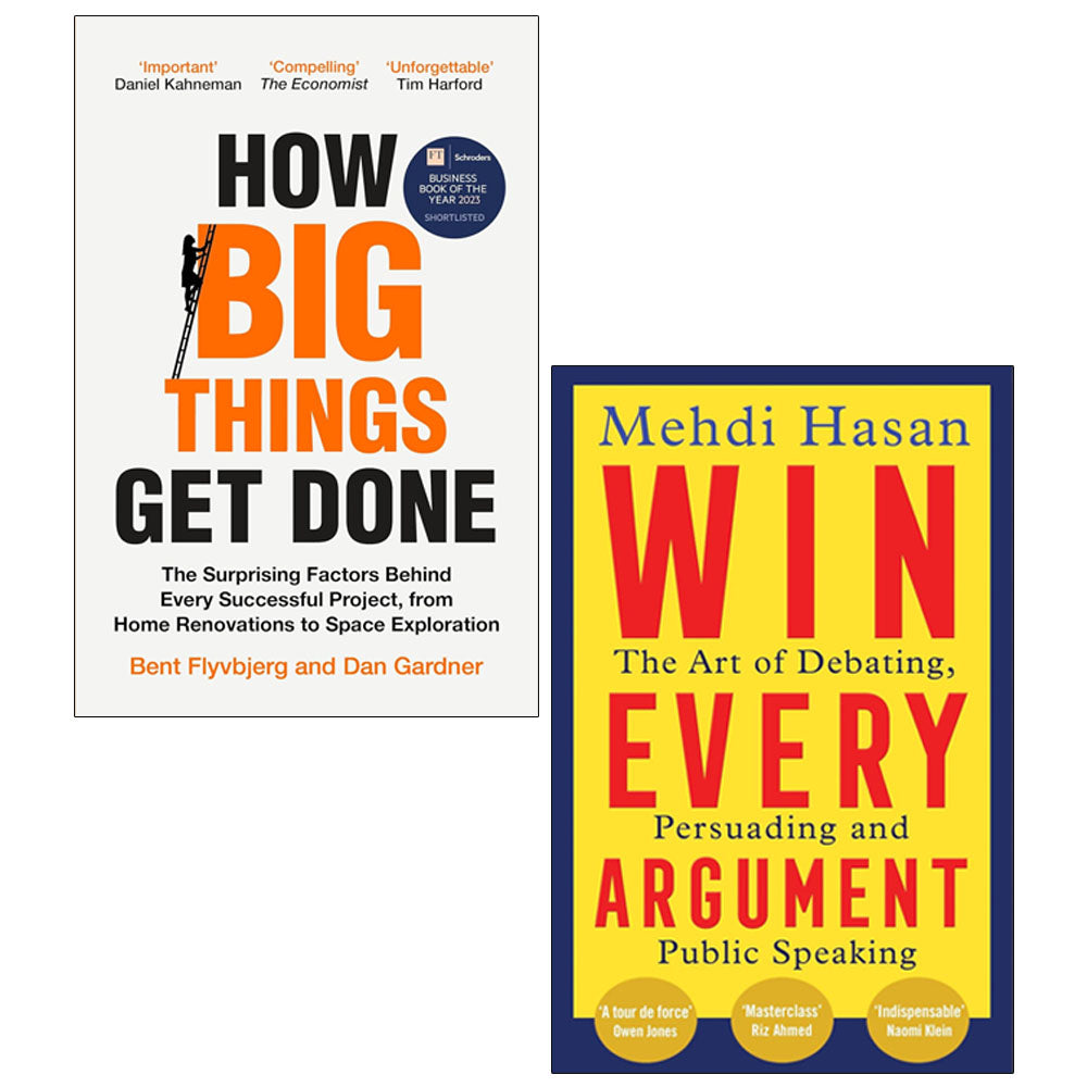 How Big Things Get Done, Win Every Argument 2 Books Collection Set