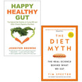 Happy Healthy Gut, The Diet Myth 2 Books Collection Set