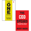 THE ONE GOAL,The CEO Speaks 2 Books Collection Set