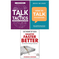 Talk of Tactics,Smarter Faster Better,How To Talk To Everyone 3 Books Collection Set