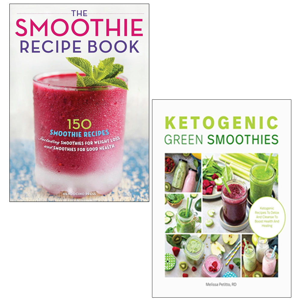 The Smoothie Recipe Book, Ketogenic Green Smoothies  2 Books Collection Set