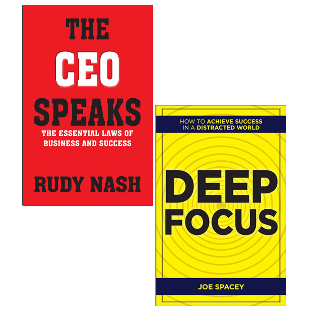 The CEO Speaks, Deep Focus 2 Books Collection Set