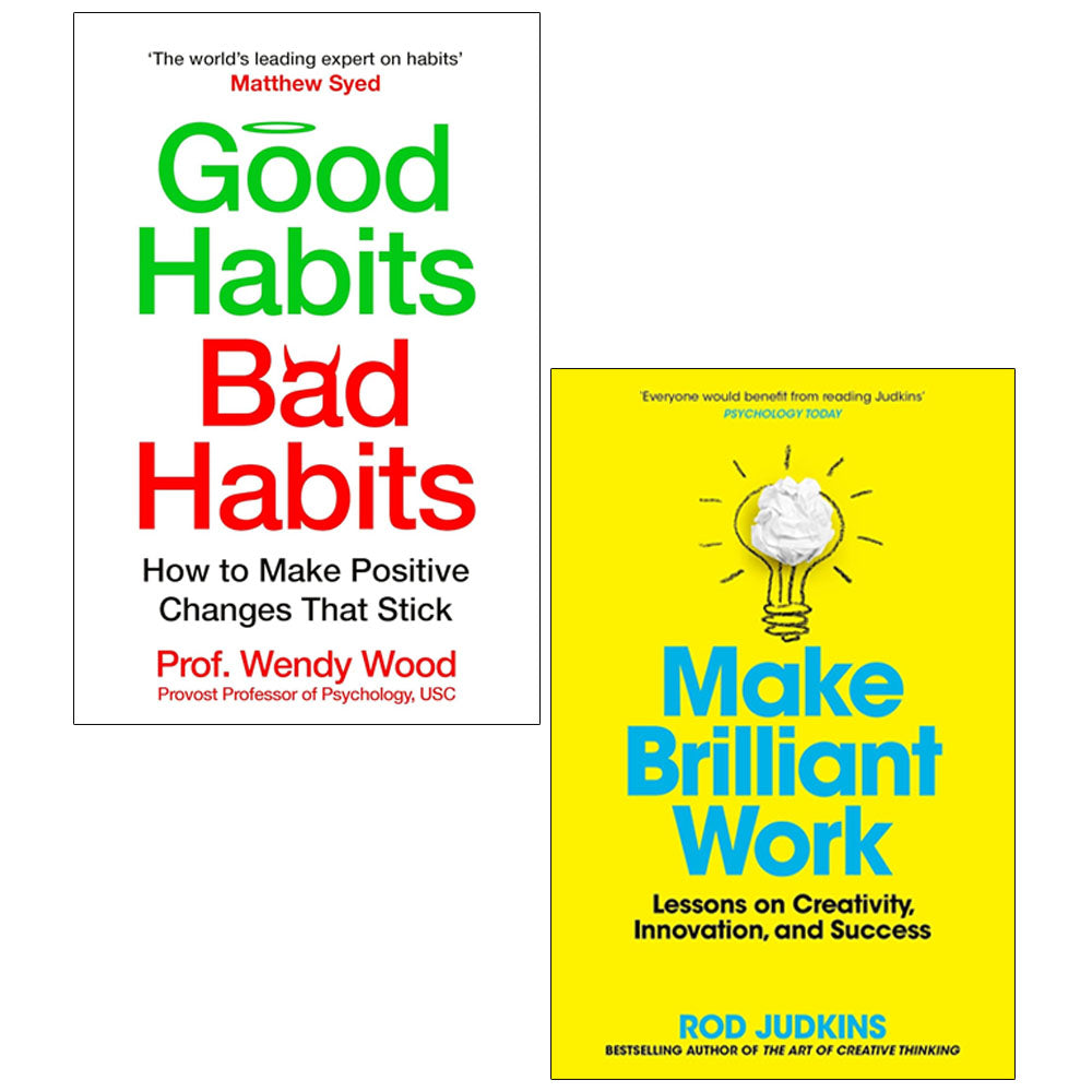 Good Habits, Bad Habits, Make Brilliant Work 2 Books Collection