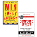 Win Every Argument, The Compound Effect 2 Books Collection Set