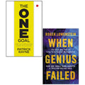 THE ONE GOAL, When Genius Failed 2 Books Collection Set