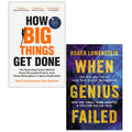 How Big Things Get Done, When Genius Failed 2 Books Collection Set