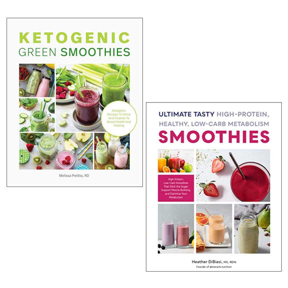 Ketogenic Green Smoothies, Ultimate Tasty High Protein 2 Books Collection Set