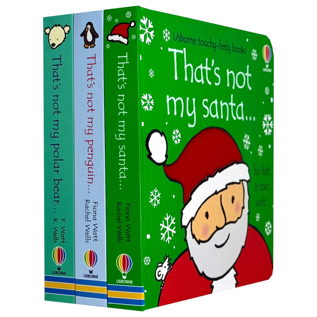 Usborne Thats Not My Christmas Collection 3 Books Set (That's not my Santa, Penguin & polar bear)