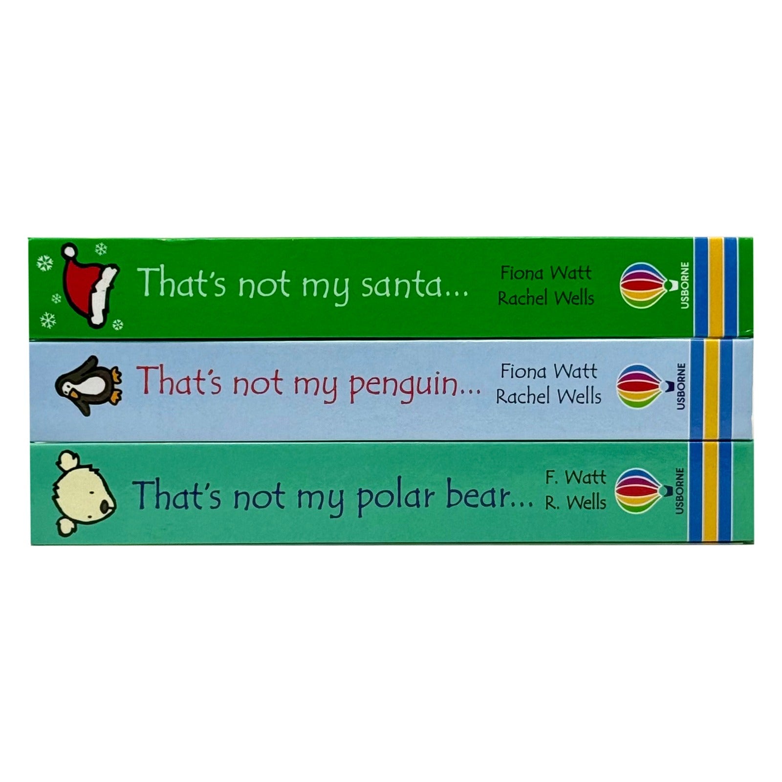 Usborne Thats Not My Christmas Collection 3 Books Set (That's not my Santa, Penguin & polar bear)