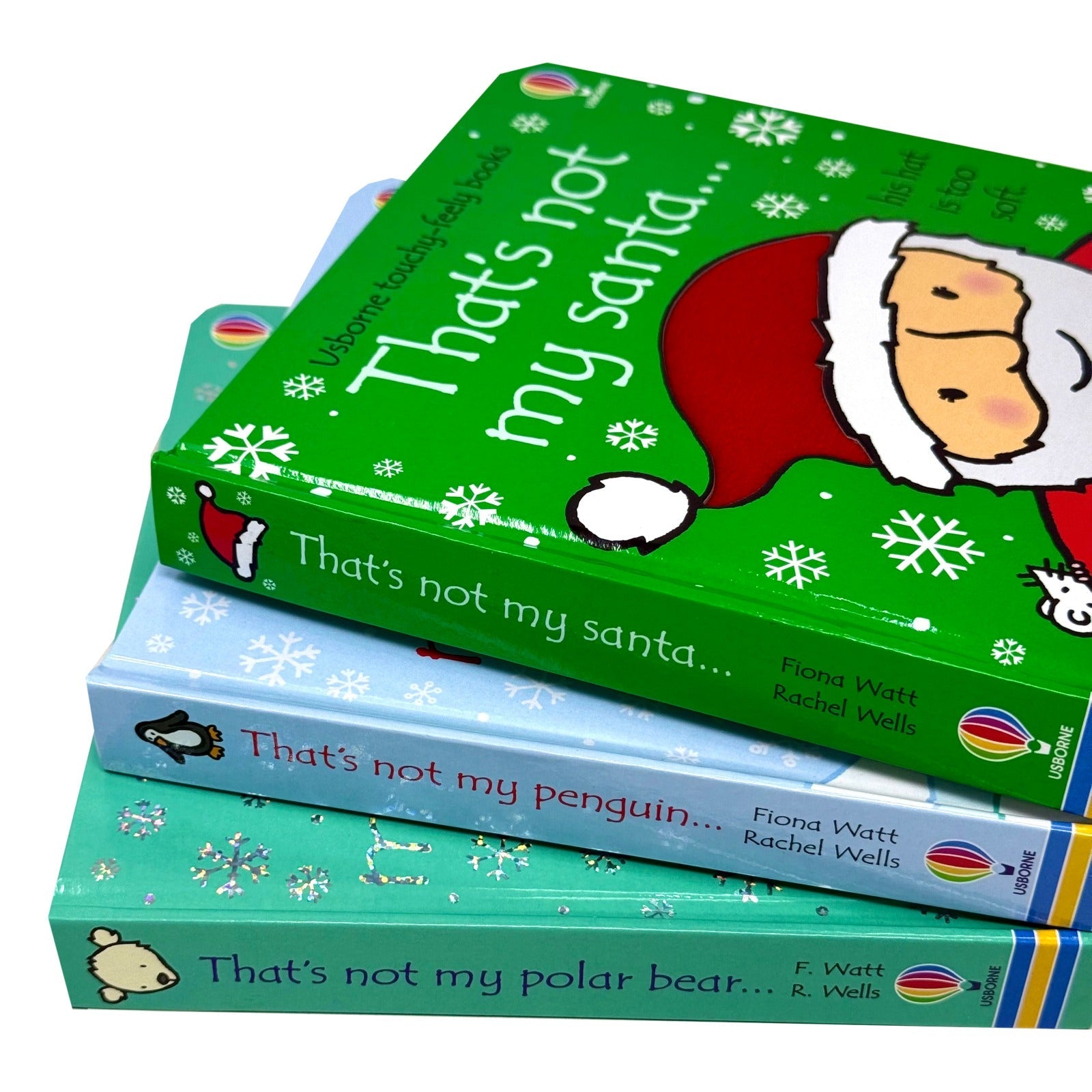 Usborne Thats Not My Christmas Collection 3 Books Set (That's not my Santa, Penguin & polar bear)