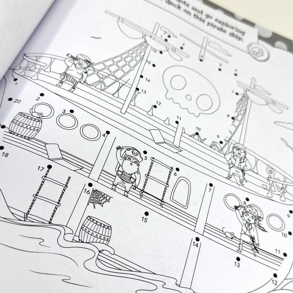 Super Dot-to-Dot Fun Pesky Pirates by Parragon Books