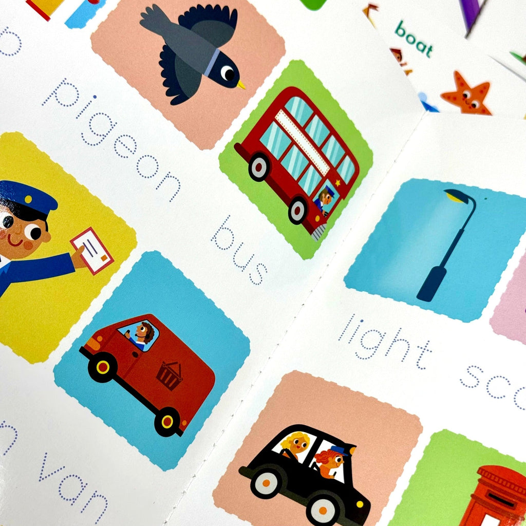 Wipe Clean Words Activity Pack Collection 4 Books Set (with pen)