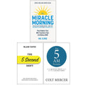 The Miracle Morning, The 5 Second Shift & The 5 AM Formula 3 Books Collection Set