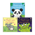 That's not my Series 3 Books Collection Set by Fiona Watt(That's not my panda ,That's not my bunny & That's not my monster )