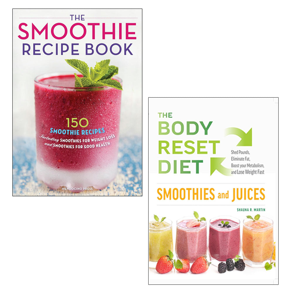 The Body Reset Diet Smoothies and Juices ,The Smoothie Recipe Book 2 Books Collection Set