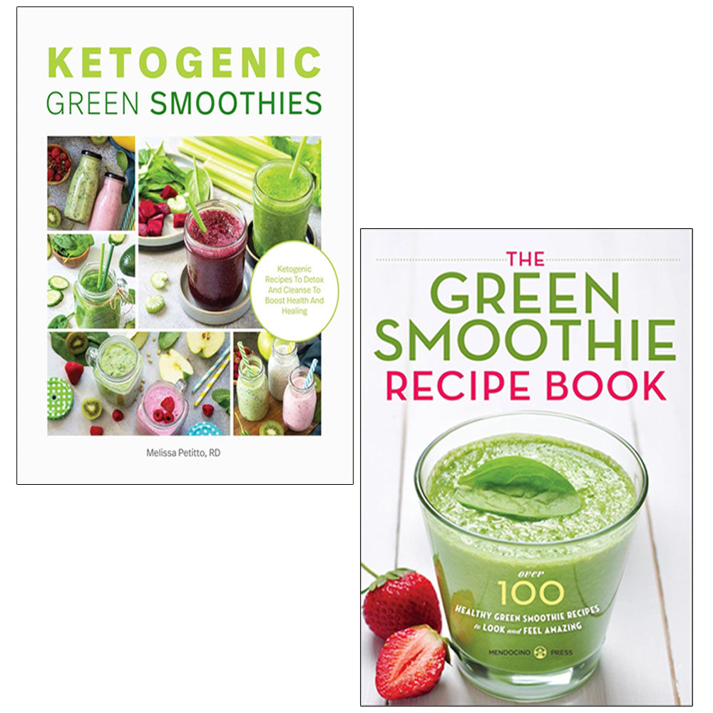 Ketogenic Green Smoothies ,The Green Smoothie Recipe Book 2 Books Collection Set