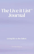 Live It List Journal
