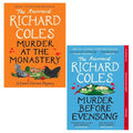 Canon Clement Mysteries 2 Books Set By Reverend Richard Coles (Murder at the Monastery & Murder Before Evensong)