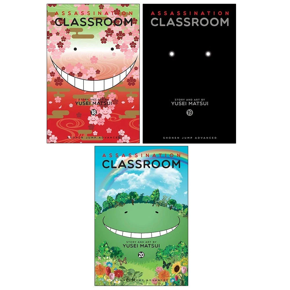 Assassination Classroom Series Vol 18-20 Collection 3 Books Set by Yusei Matsui