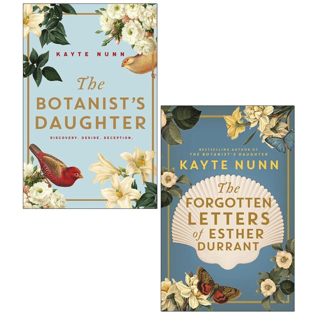 Kayte Nunn Collection 2 Books Set(The Forgotten Letters of Esther Durrant ,The Botanist's Daughter)