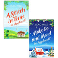 Applewell Village Series Collection 2 Books Set by Lilac Mills(Make Do and Mend in Applewell & A Stitch in Time in Applewell)