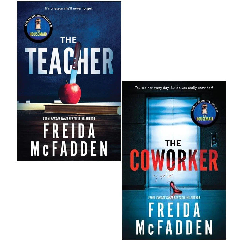 Freida McFadden Collection 2 Books Set(The Coworker & The Teacher)