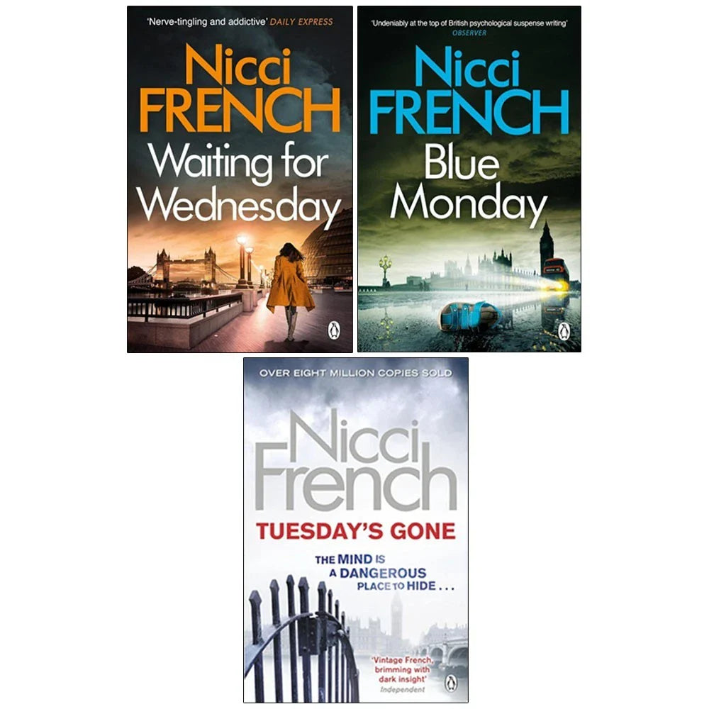 Frieda Klein Novel Series 3 Books Collection Set (Blue Monday ,Tuesday's Gone & Waiting for Wednesday)