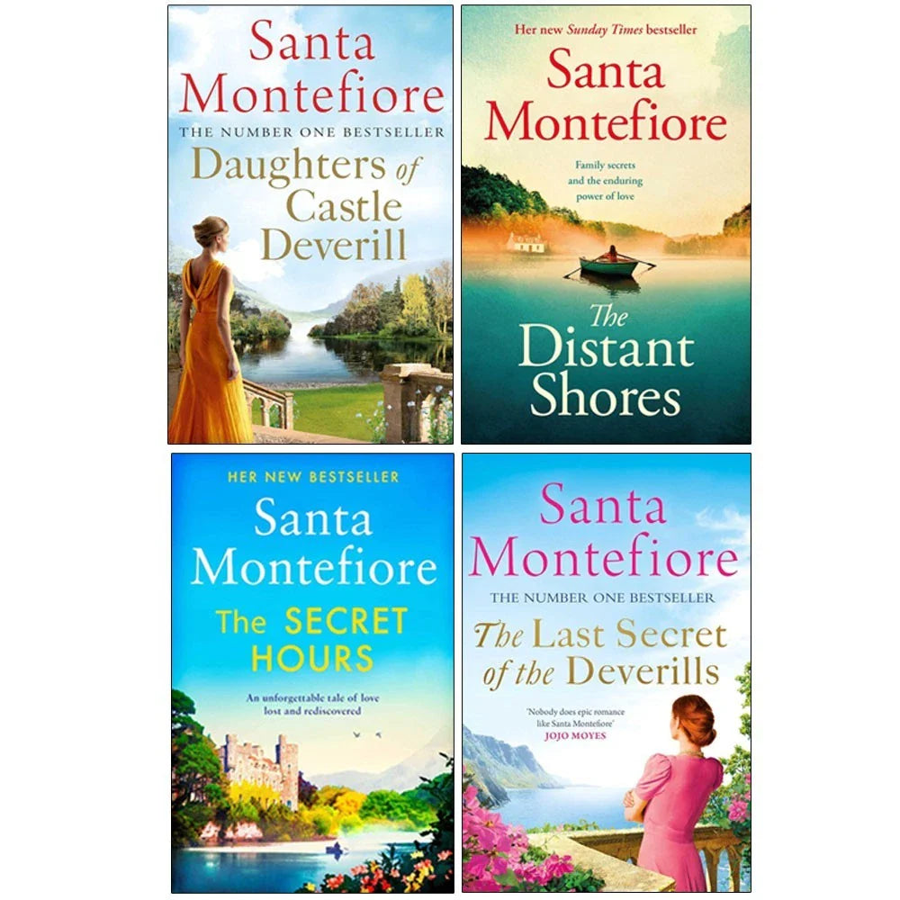 Deverill Chronicles 4 Books Collection Set by Santa Montefiore