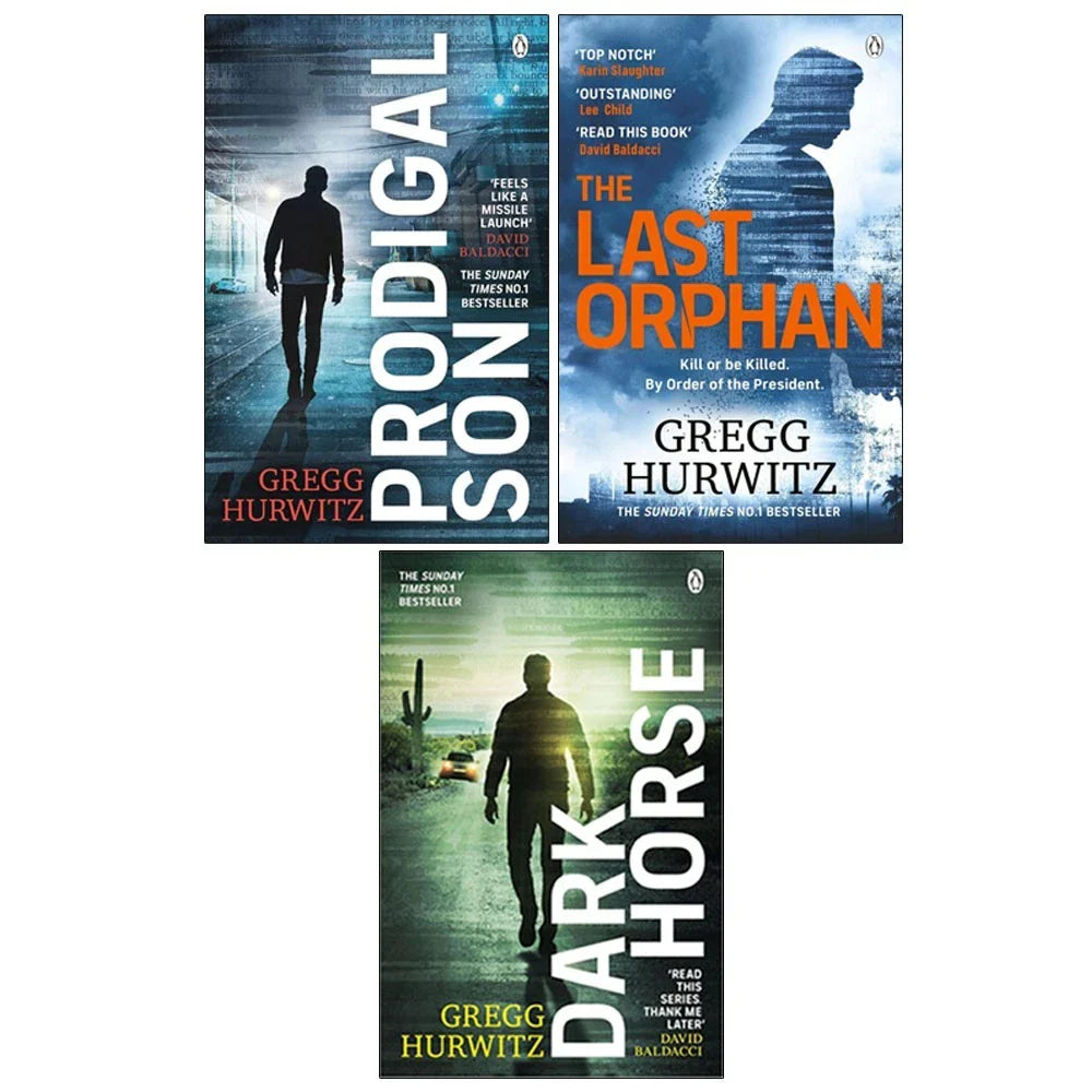 An Orphan X Thriller Series 3 Books Collection Set By Gregg Hurwitz