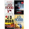Jd Robb Death Series 9 Collection 4 Books Set (Brotherhood in Death, Echoes in Death,Secrets in Death & Devoted in Death)