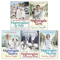 Donna Douglas Collection Nightingales Series 5 Books Set(The Nightingale Sisters ,The Nightingale Nurses ,The Nightingale Girls, A Nightingale Christmas Wish & Nightingales at War)