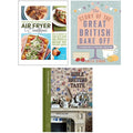 Bible of British Taste, Healthy Air Fryer,Story of The Great British 3 Books Collection Set