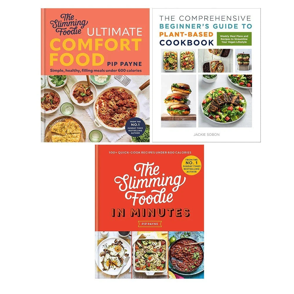 Slimming Foodie, Ultimate Comfort Food, Comprehensive Beginner's Guide 3 Books Collection Set