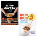 Beyond Korean(HB), Nom Nom Chinese Takeaway In 5 Ingredients Iota 2 Books Collection Set