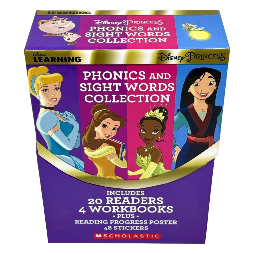 Princess Phonics and Sight Words Collection (Includes 24 Book Set Learning)