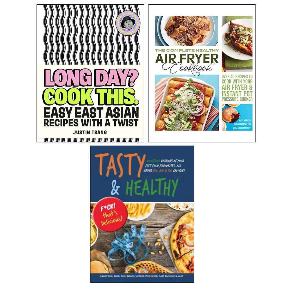 Long Day? Cook This,Tasty and Healthy & Complete Healthy Air Fryer Cookbook 3 Books Collection Set